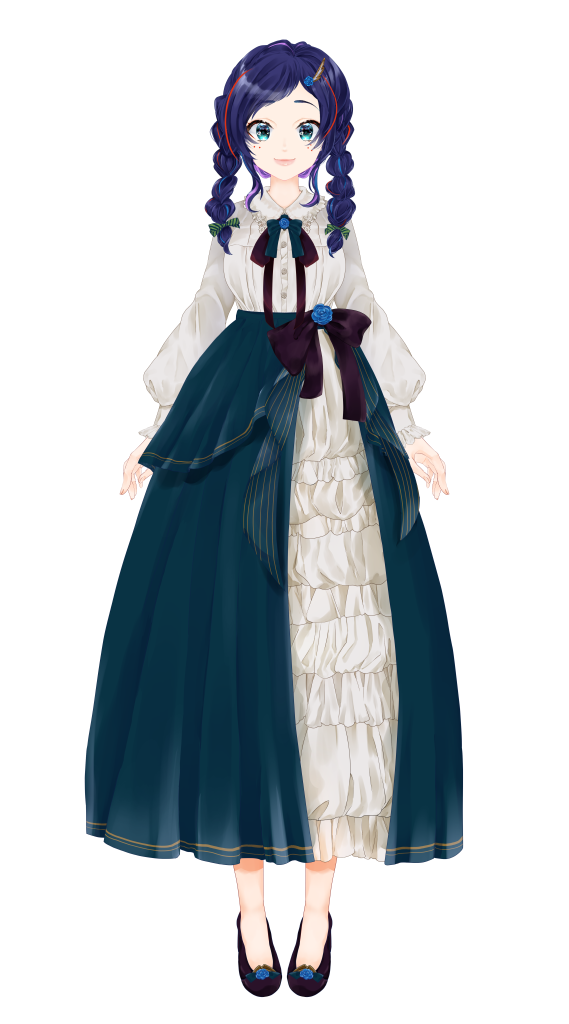 野ばらあを　新衣装　立ち絵